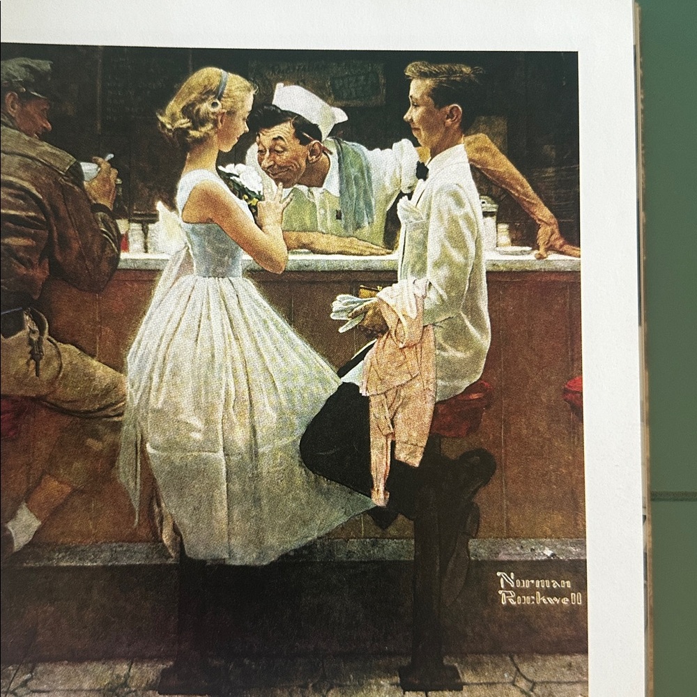 In search of Norman Rockwell's America Hardcover Art Book